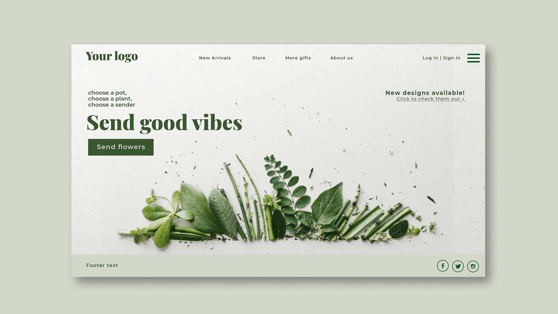 Farbtrend 2024 Botanische Farbpaletten