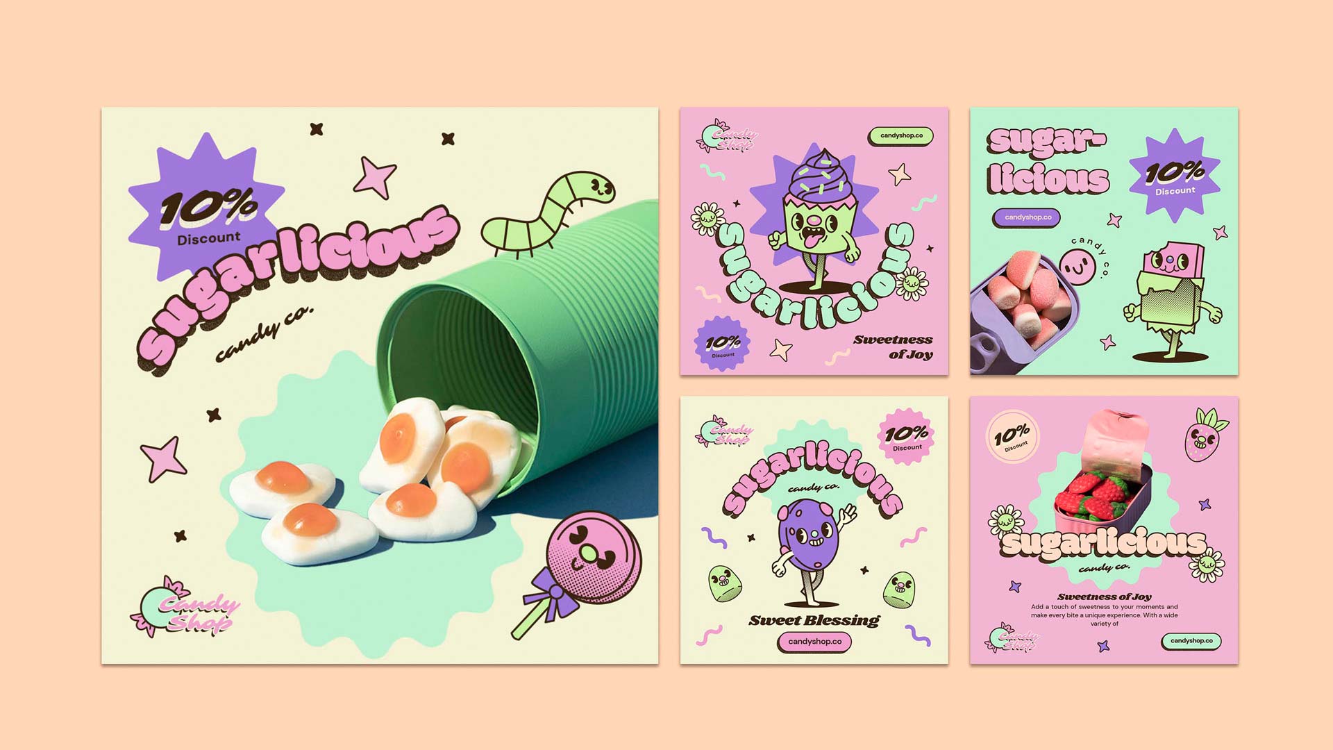 Farbtrend 2024 Candy Colors