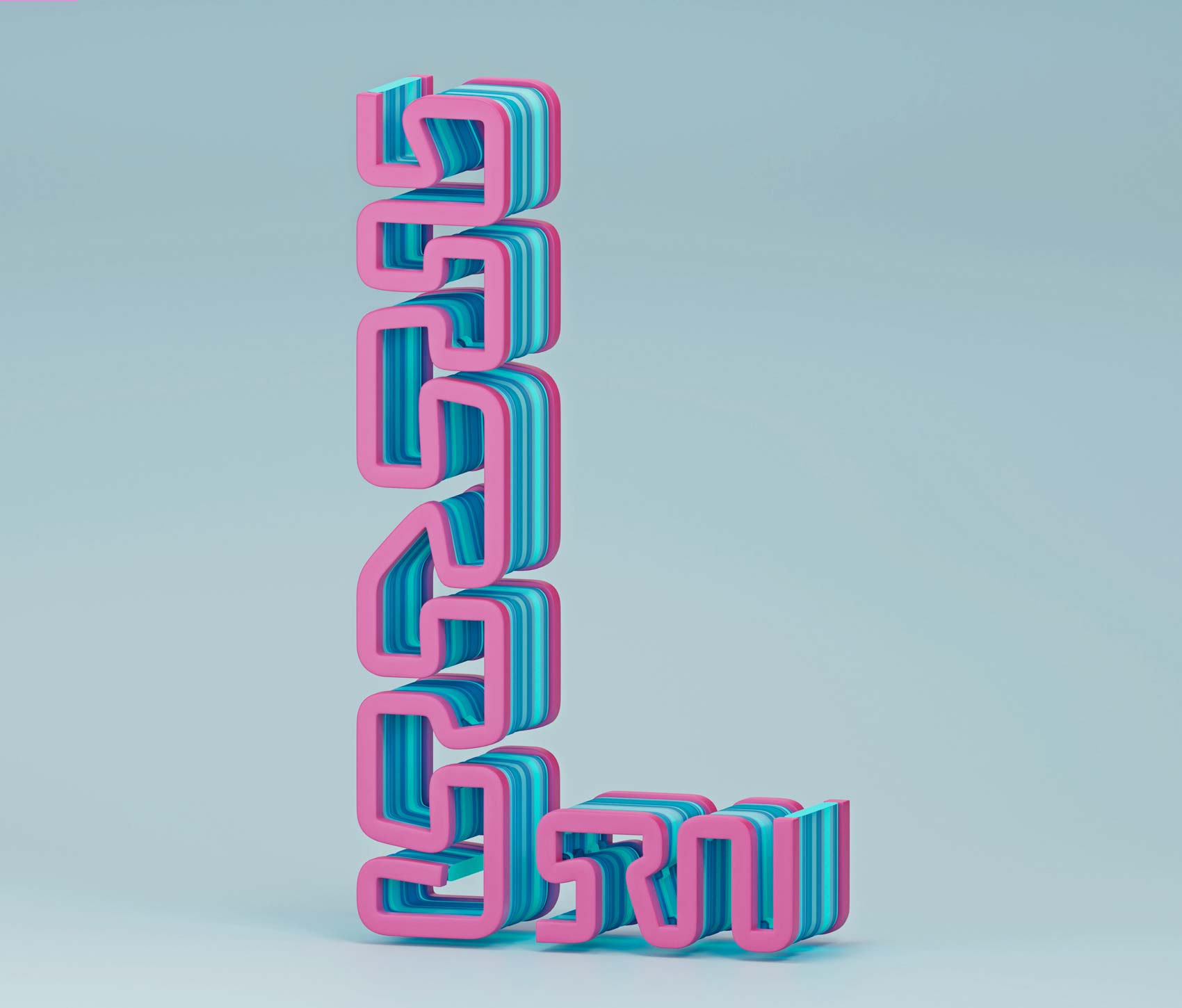 Typografie Trends 2024 3D-Typografie