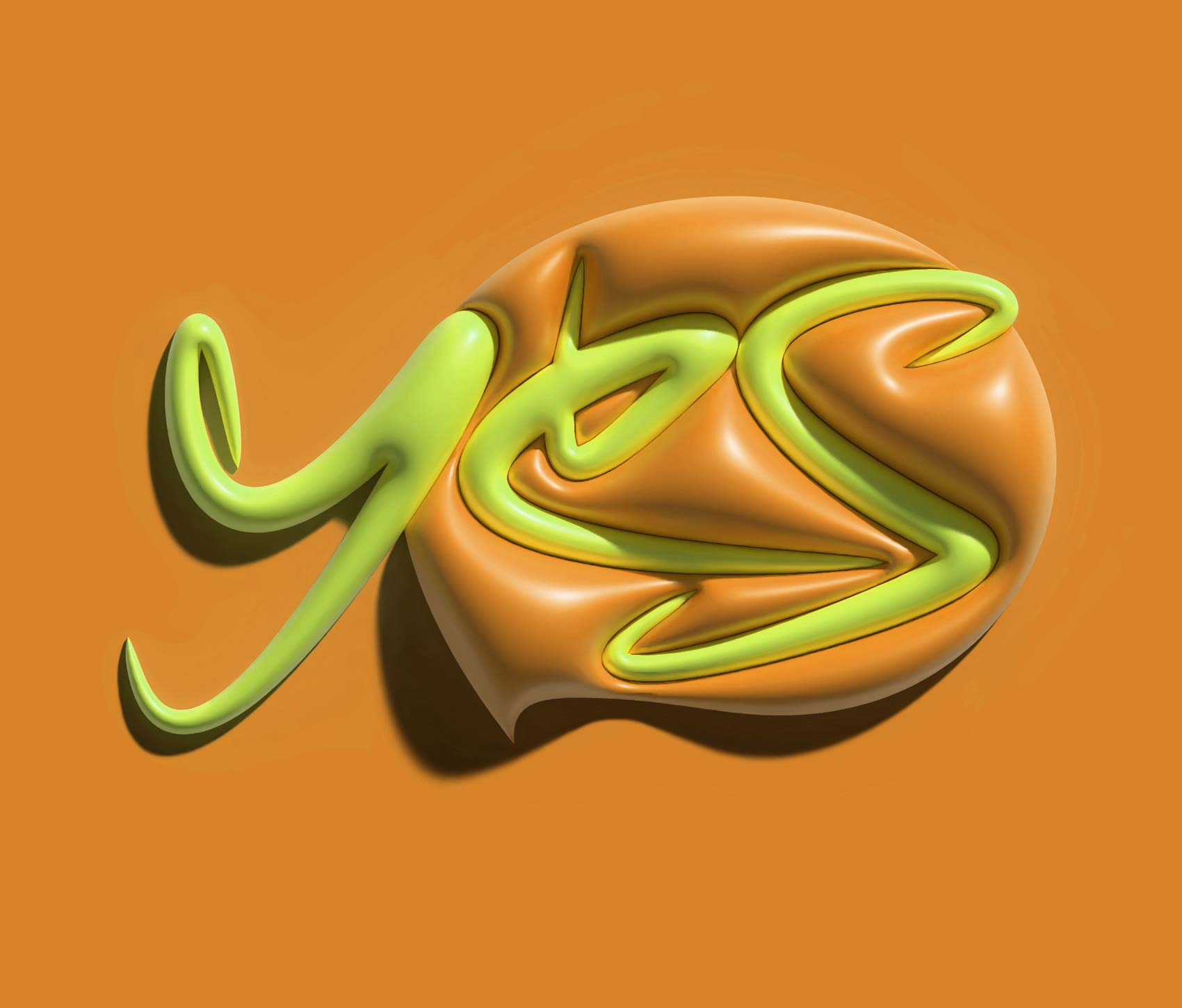 Typografie Trends 2024 3D-Typografie