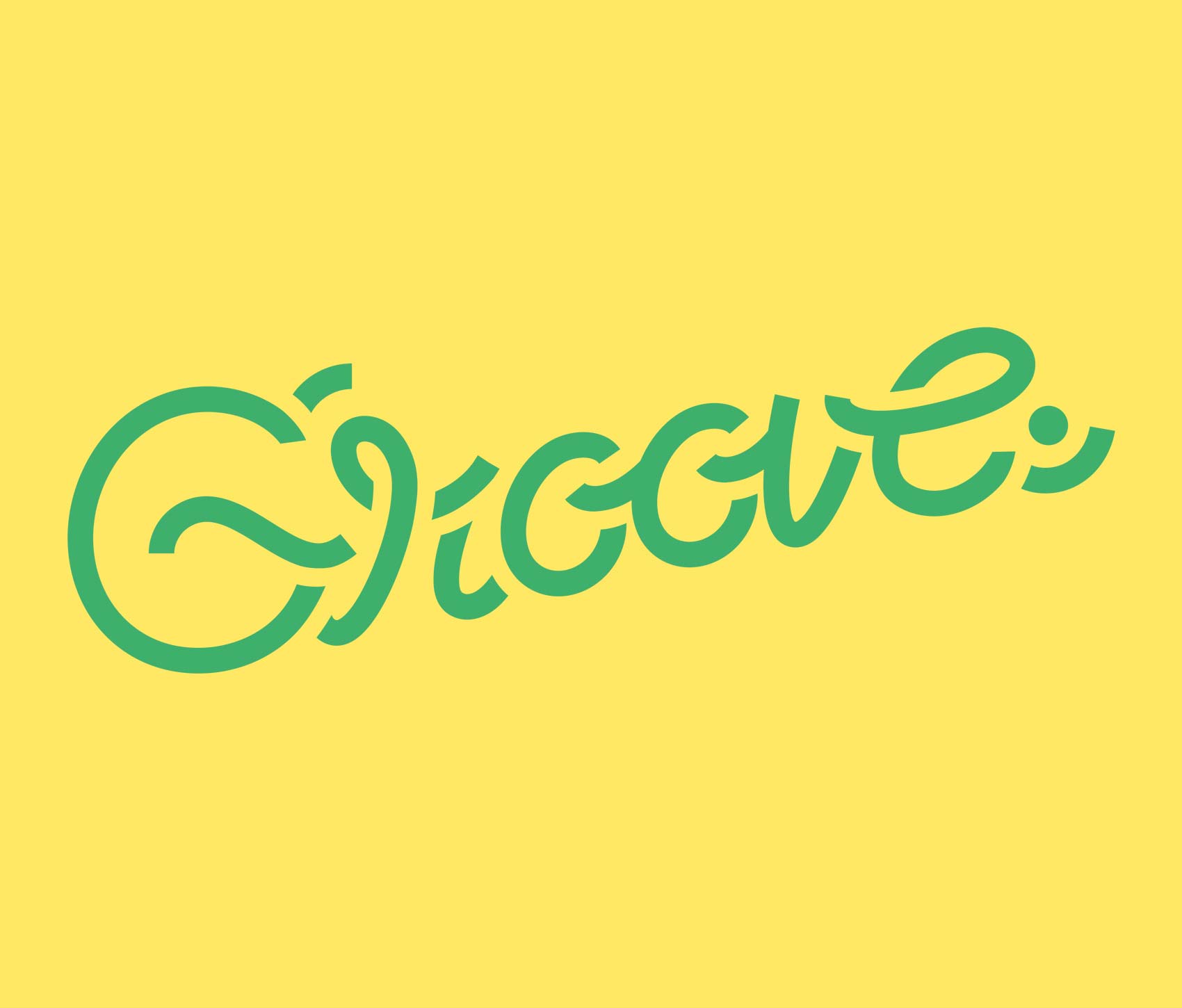 Typografie Trends 2024 Curly Waves