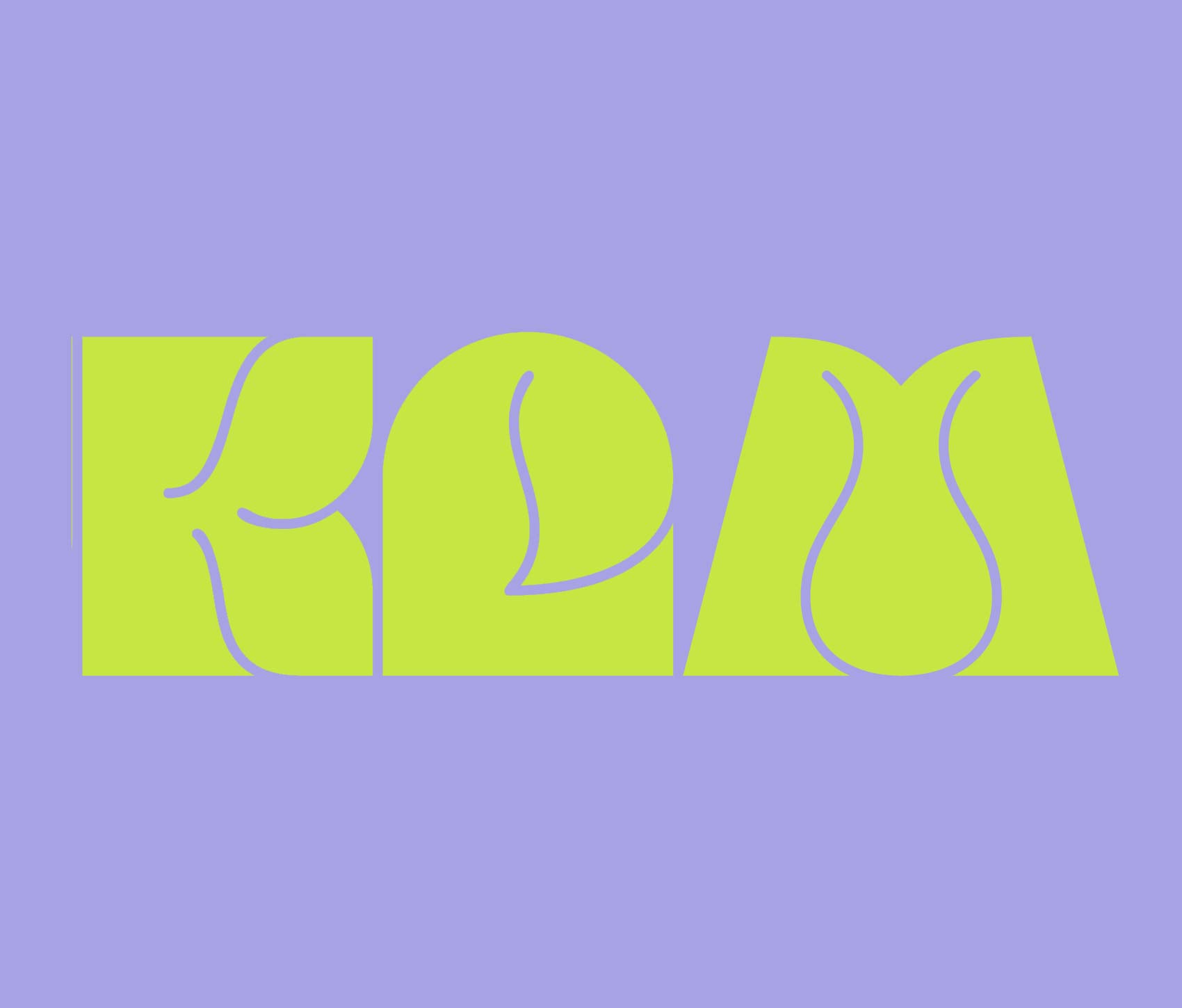 Typografie Trends 2024 Curvy Fonts