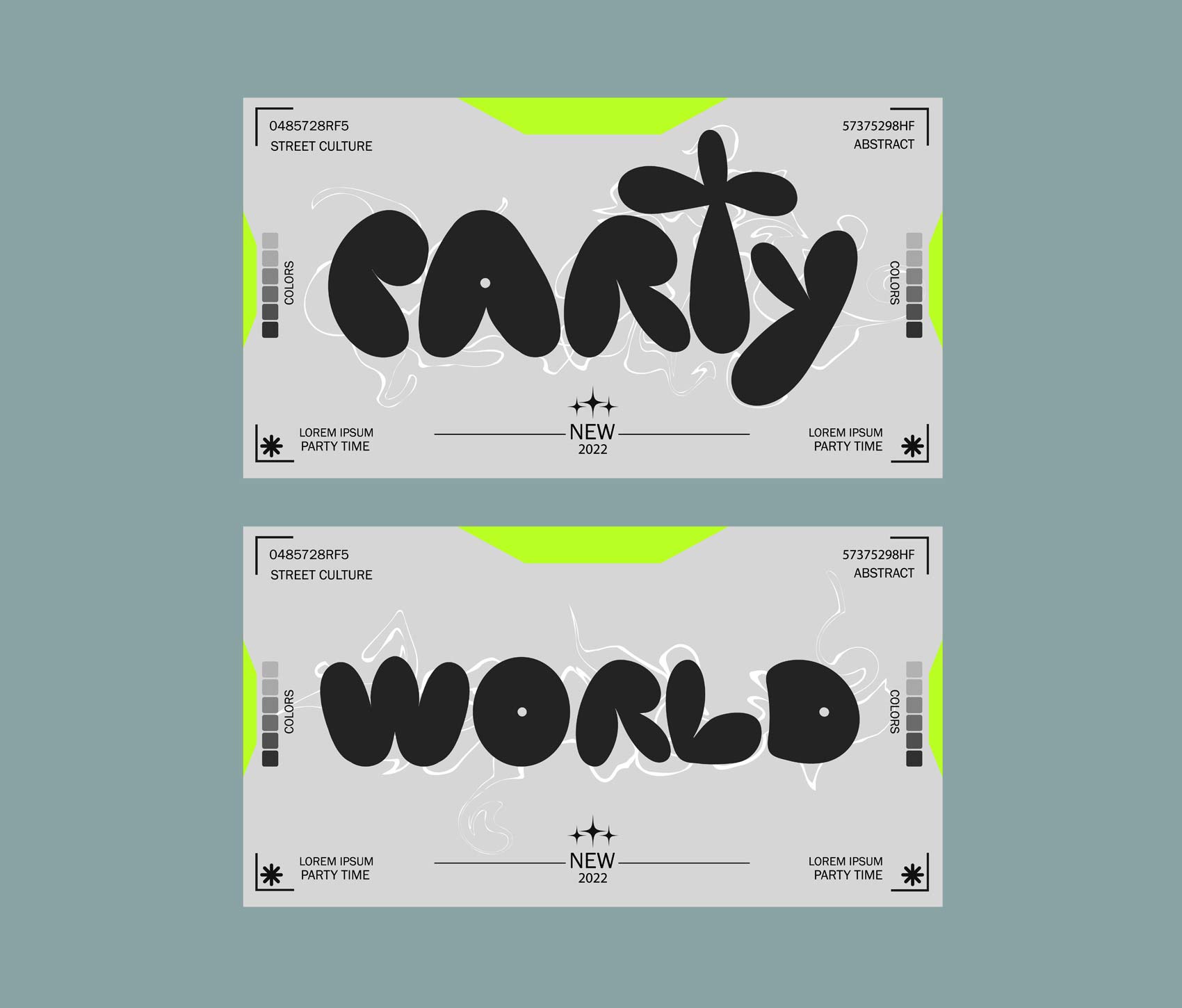 Typografie Trends 2024 Experimentale Schriften