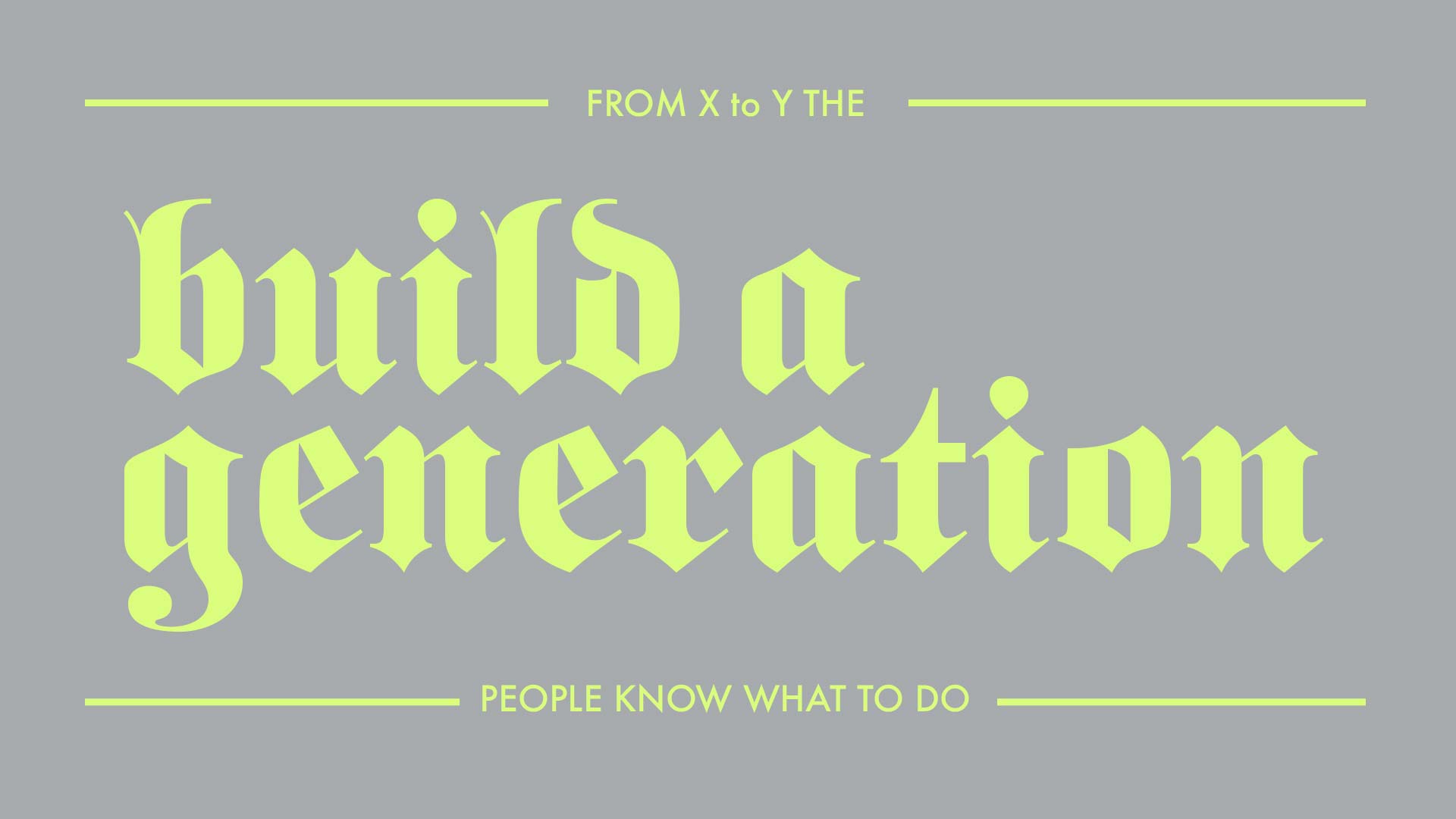 Typografie Trends 2024 Fraktur Schriften