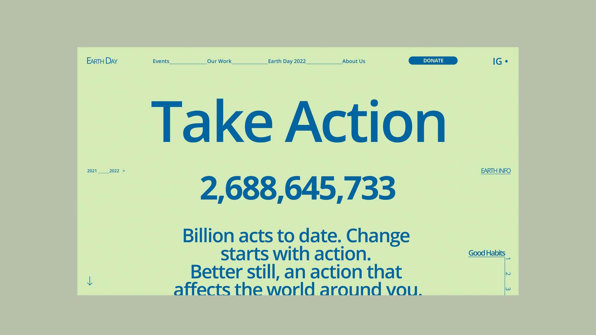 Typografie Trends 2024 Grosse Schriften