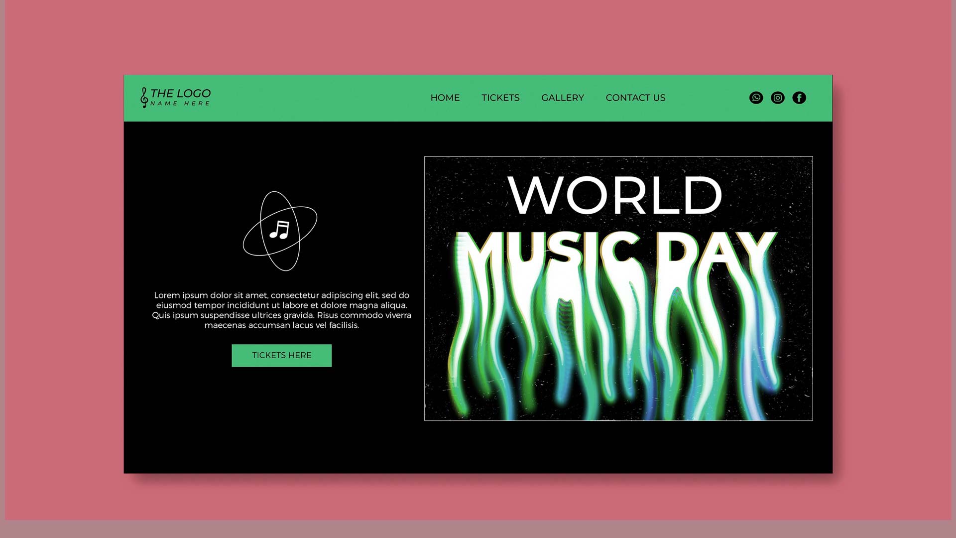 Typografie Trends 2024 Psychedelic Minimalismus