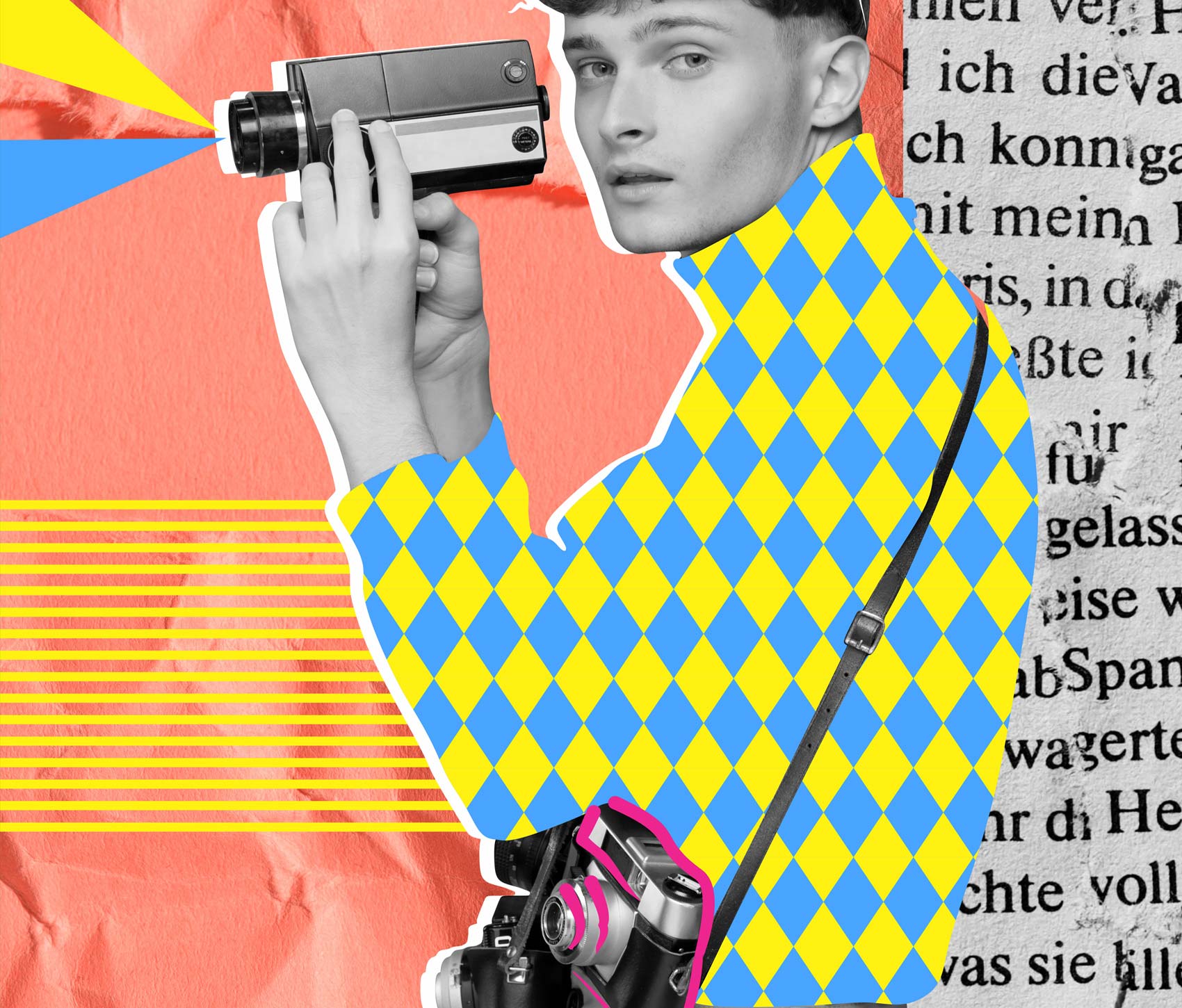 Grafikdesign Trends 2025 Collagen