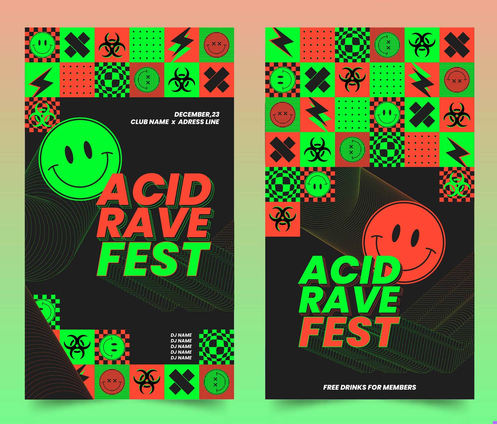 Grafikdesign Trend 2025 Fluorized