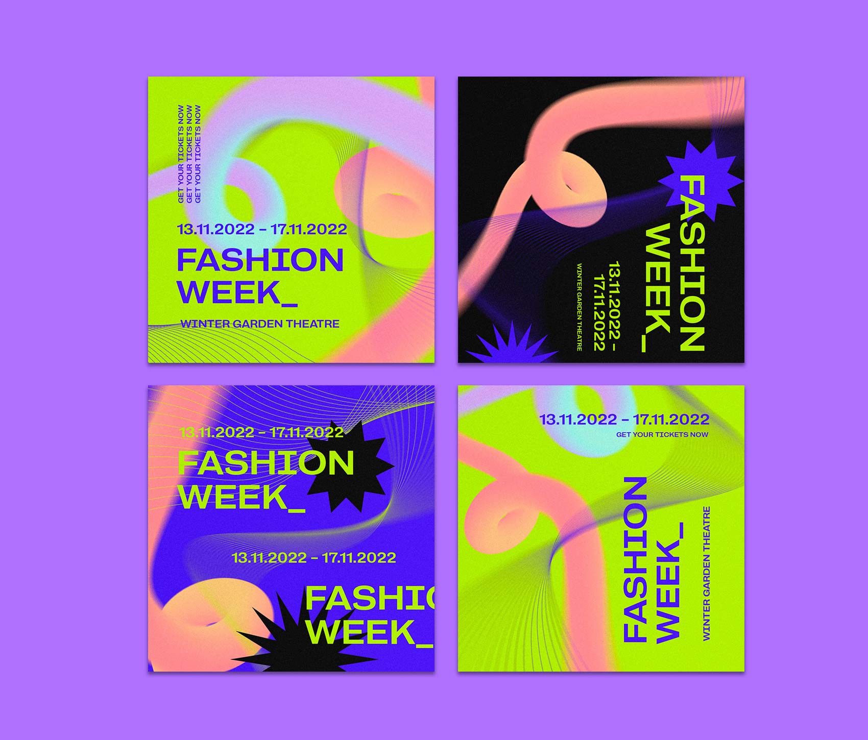 Grafikdesign Trend 2025 Fluorized