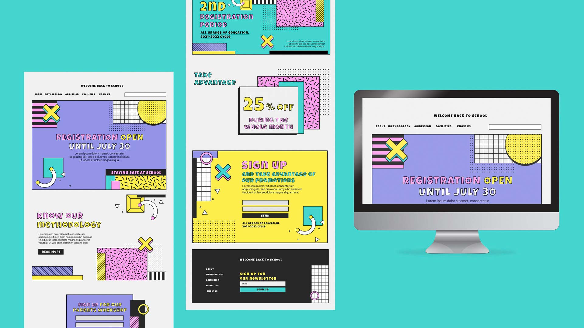 Grafikdesign Trends 2025 Grids & Borders