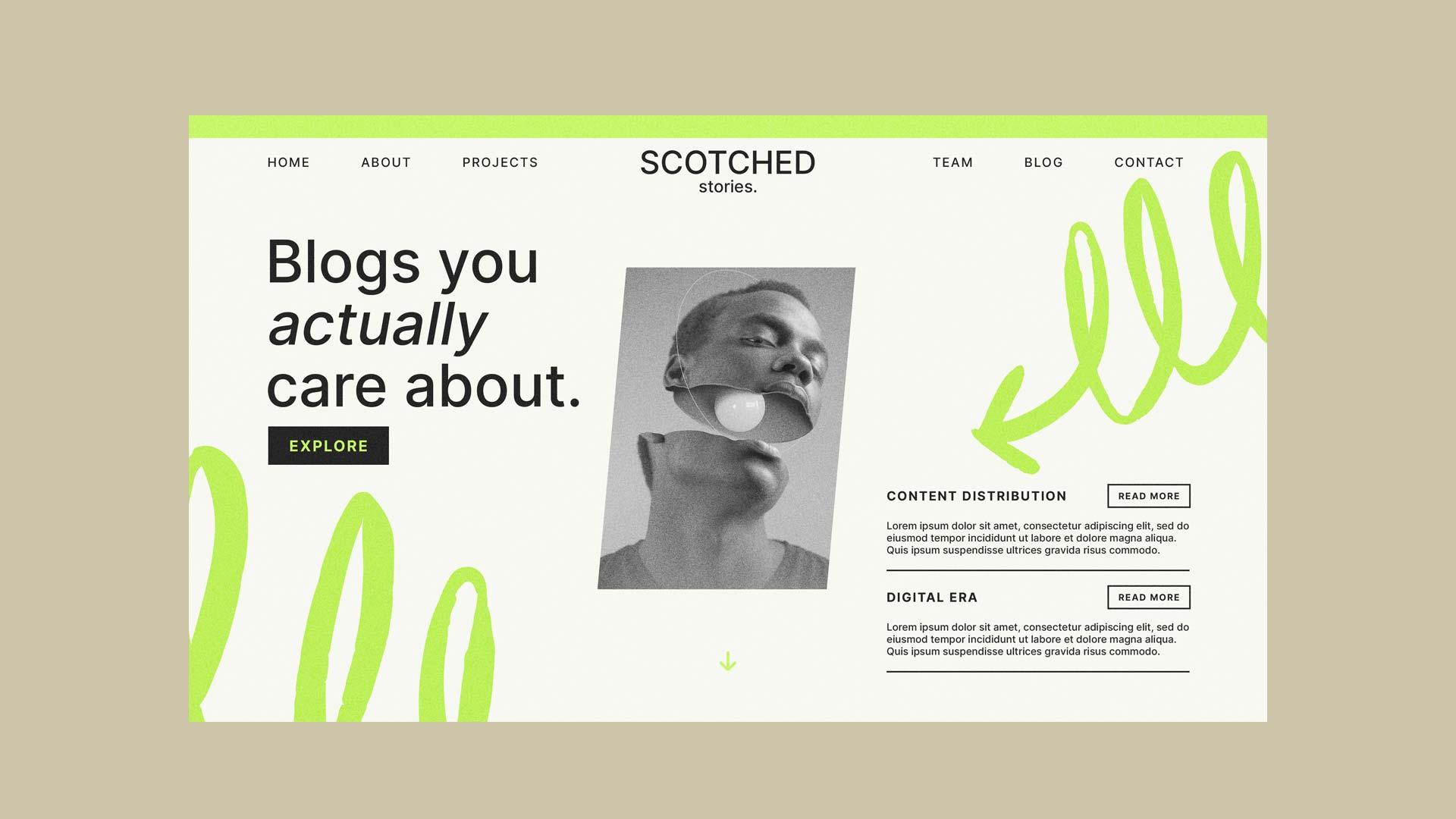 Grafikdesign Trend 2025 Illustration trifft Fotografie