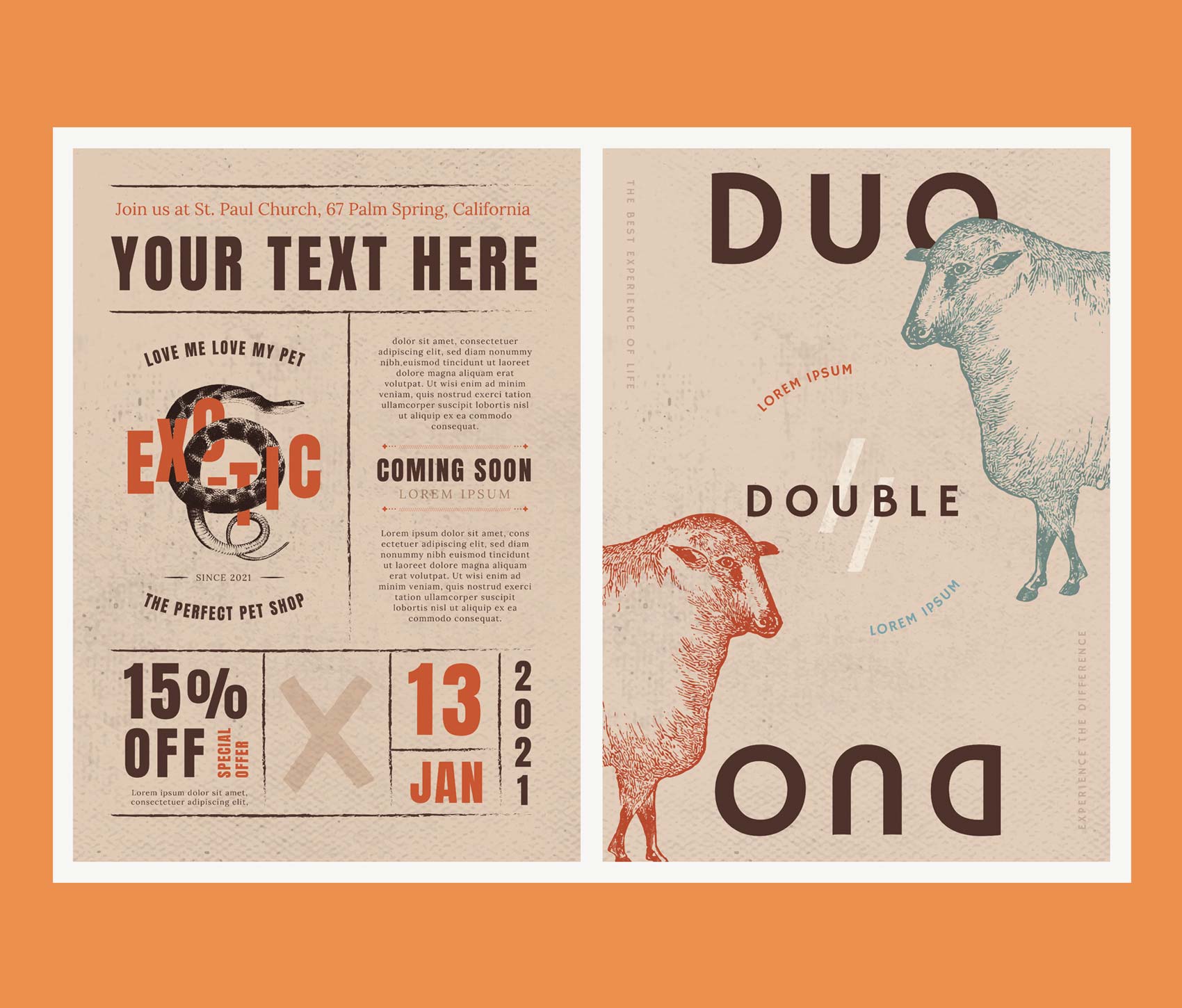 Grafikdesign Trend 2025 Körnung & Textur