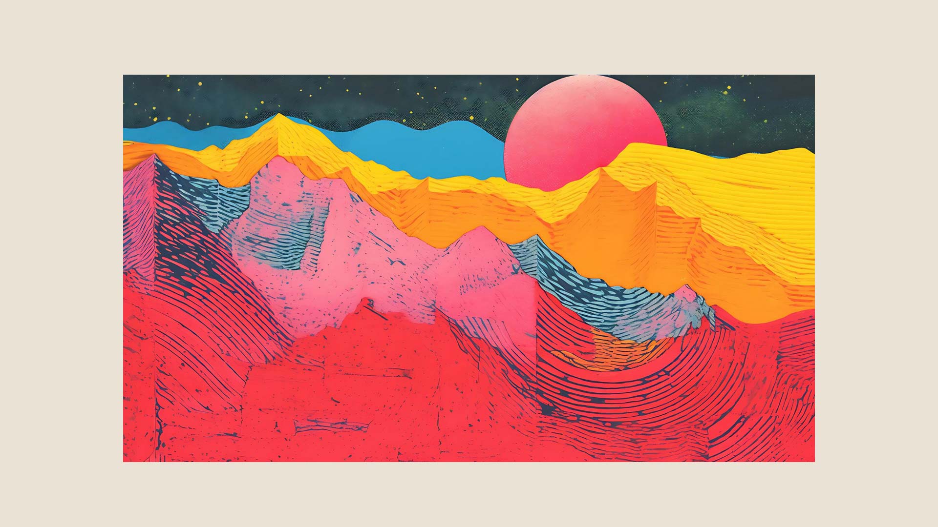 Grafikdesign Trends 2025 Risographie