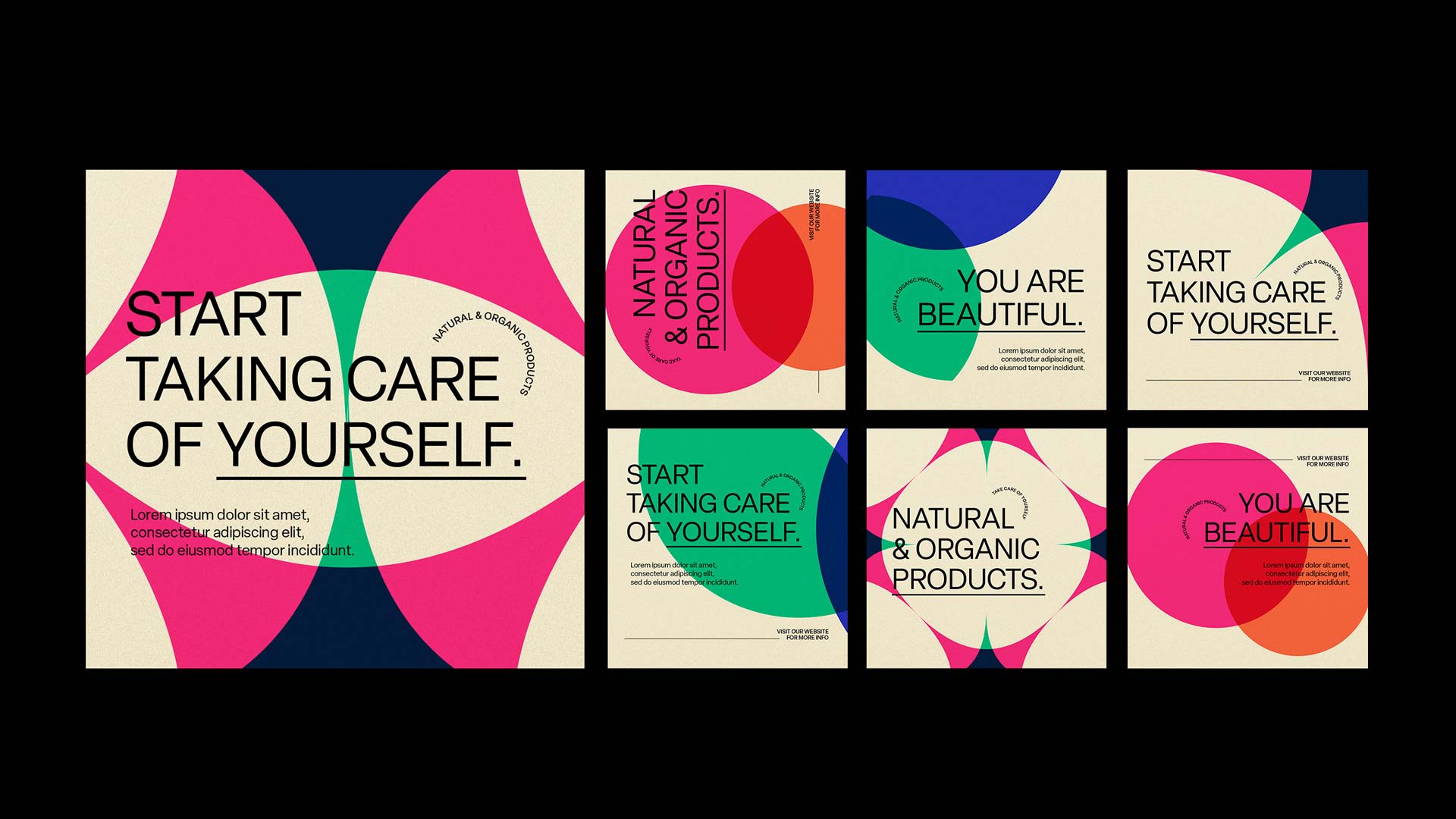 Grafikdesign Trends 2025 Starke Farben