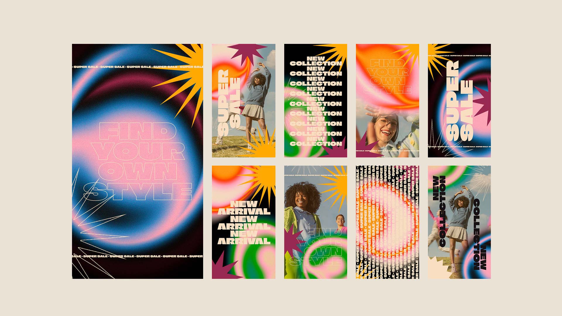 Grafikdesign Trend 2025 Unangepasst & Bunt