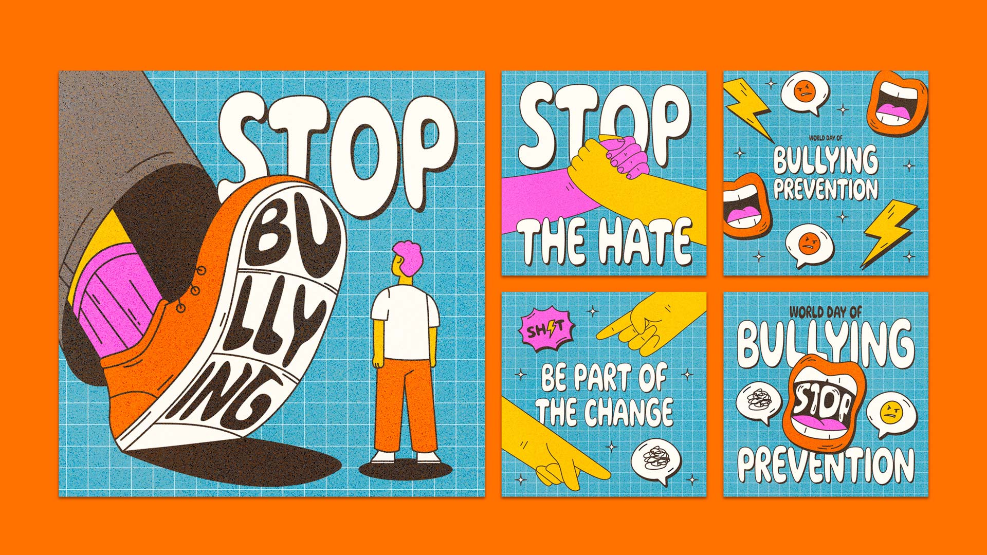 Grafikdesign Trend 2025 Unangepasst & Bunt