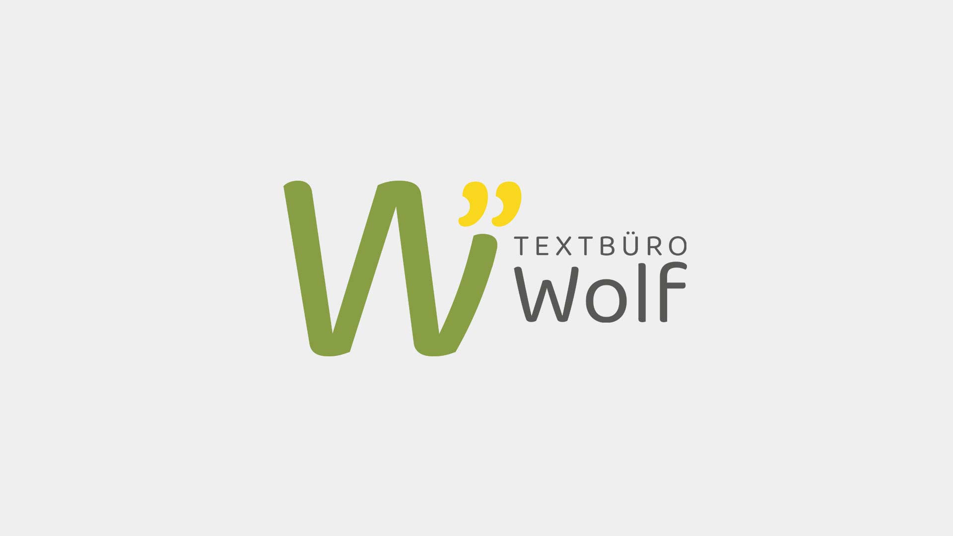 Textbüro Wolf Logo