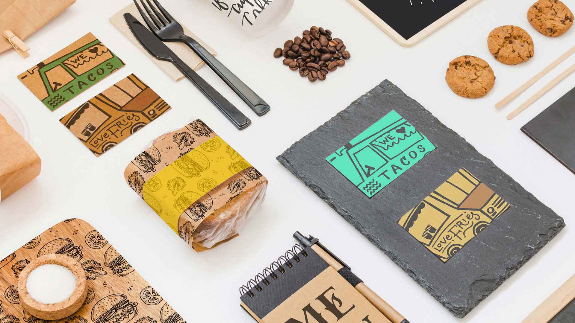 Restaurant Verpackungskonzept