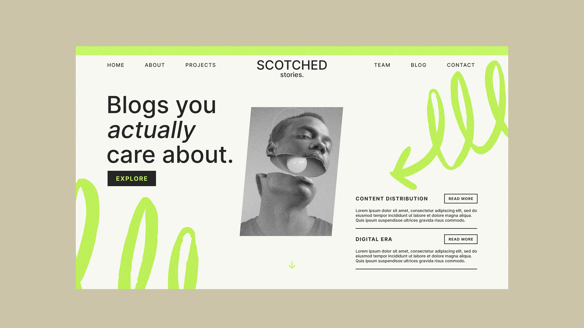 Need Design Webdesign Concep